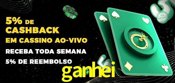 Promoções do cassino ao Vivo ganhei